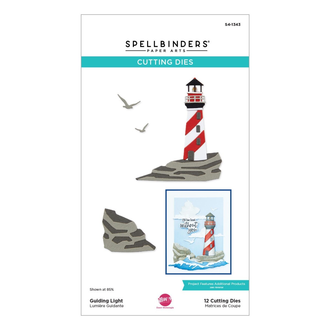 Spellbinders Etched Dies By DawnWoleslagle-Guiding Light, Fair Winds